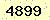 請輸入此驗證碼 : 4899