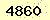 請輸入此驗證碼 : 4860