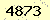 請輸入此驗證碼 : 4873