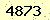 請輸入此驗證碼 : 4873