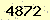 請輸入此驗證碼 : 4872