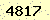 請輸入此驗證碼 : 4817