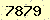 請輸入此驗證碼 : 7879