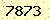 請輸入此驗證碼 : 7873