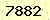 請輸入此驗證碼 : 7882