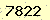 請輸入此驗證碼 : 7822