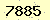 請輸入此驗證碼 : 7885