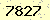 請輸入此驗證碼 : 7827