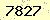 請輸入此驗證碼 : 7827