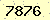 請輸入此驗證碼 : 7876