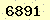 請輸入此驗證碼 : 6891