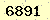 請輸入此驗證碼 : 6891