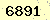 請輸入此驗證碼 : 6891