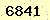 請輸入此驗證碼 : 6841