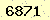 請輸入此驗證碼 : 6871
