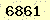 請輸入此驗證碼 : 6861