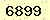 請輸入此驗證碼 : 6899