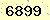 請輸入此驗證碼 : 6899