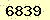 請輸入此驗證碼 : 6839