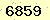 請輸入此驗證碼 : 6859