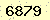 請輸入此驗證碼 : 6879