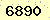 請輸入此驗證碼 : 6890