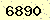 請輸入此驗證碼 : 6890
