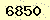 請輸入此驗證碼 : 6850