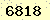 請輸入此驗證碼 : 6818