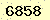 請輸入此驗證碼 : 6858