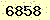 請輸入此驗證碼 : 6858