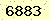 請輸入此驗證碼 : 6883