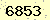 請輸入此驗證碼 : 6853