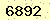 請輸入此驗證碼 : 6892