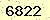 請輸入此驗證碼 : 6822