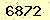 請輸入此驗證碼 : 6872