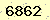 請輸入此驗證碼 : 6862