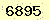 請輸入此驗證碼 : 6895