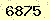 請輸入此驗證碼 : 6875