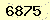 請輸入此驗證碼 : 6875