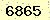 請輸入此驗證碼 : 6865