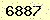 請輸入此驗證碼 : 6887
