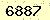 請輸入此驗證碼 : 6887
