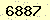 請輸入此驗證碼 : 6887