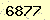 請輸入此驗證碼 : 6877