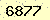 請輸入此驗證碼 : 6877