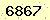 請輸入此驗證碼 : 6867