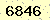 請輸入此驗證碼 : 6846
