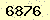 請輸入此驗證碼 : 6876