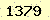 請輸入此驗證碼 : 1379